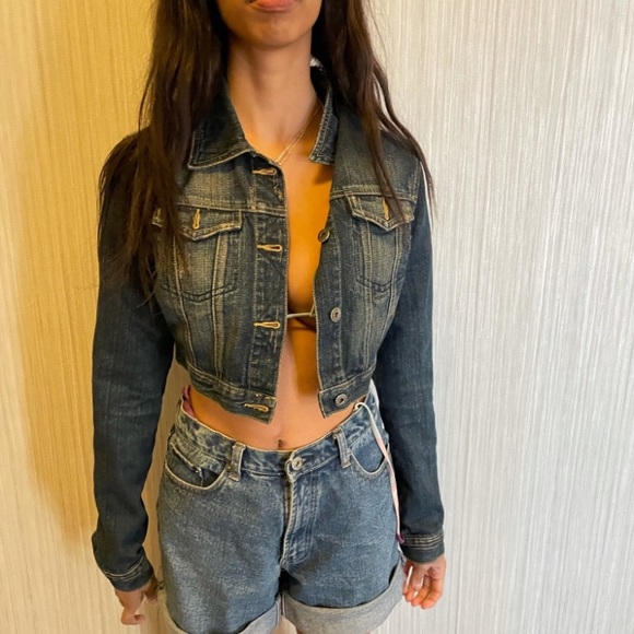 Guess denim jean jacket - Picture 2 of 3